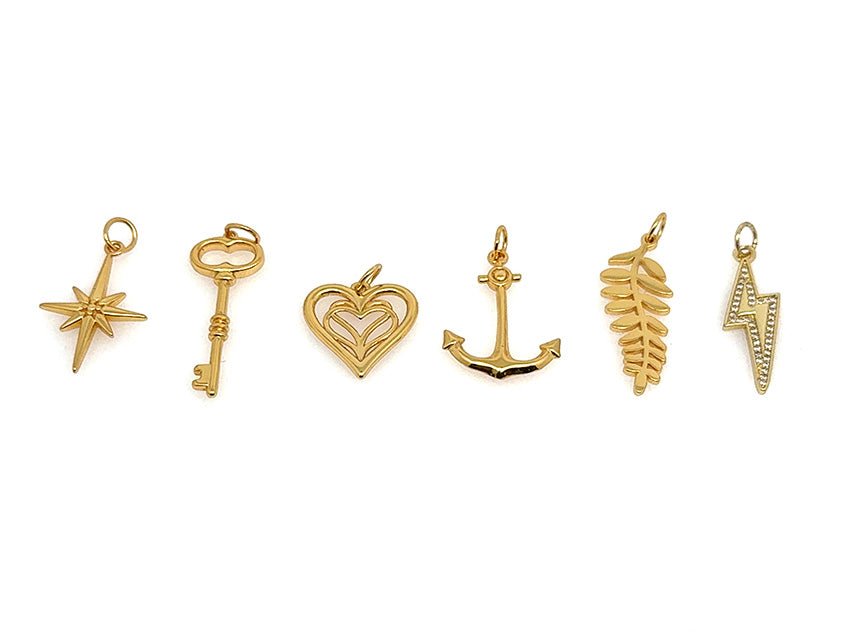 Long Rectangle Shaped Pendants - LINK