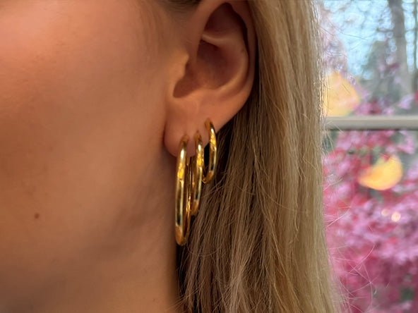 Everyday Essential Hoop Earrings | Extra Large