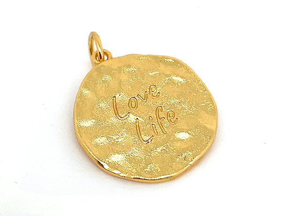 Dragonfly Coin Pendant