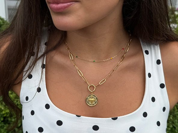 Double Sided Navigator Pendant