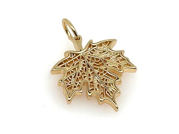 Maple Leaf Pendant Gold Silver LINK Necklaces