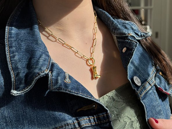 Treasure Box | Cowboy Boot Pendant