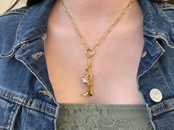 Treasure Box | Cowboy Boot Pendant