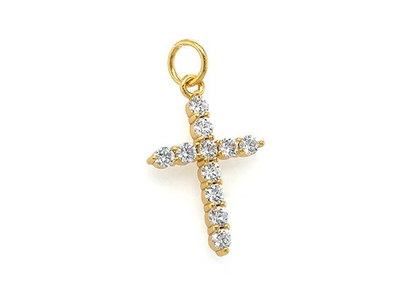 Small Sparkling Cross Pendant