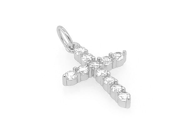 Small Sparkling Cross Pendant