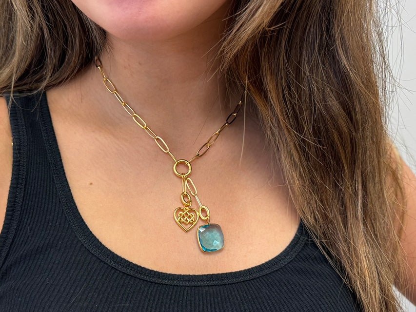 Celtic Knot Heart Pendant