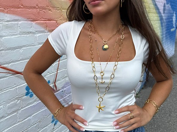 Large Sea Star Pendant