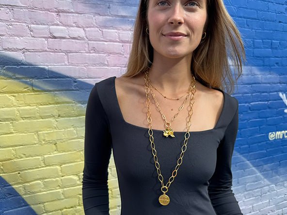 Magnolia Flower Pendant