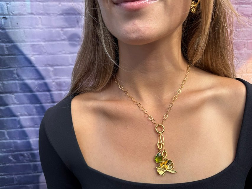 Magnolia Flower Pendant