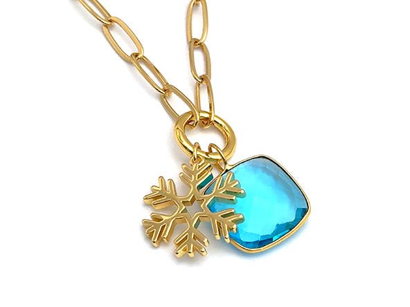 Snowflake Star Pendant