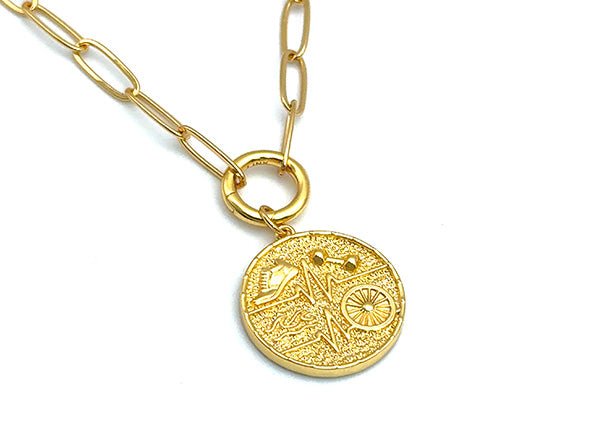 Keep Moving Medallion