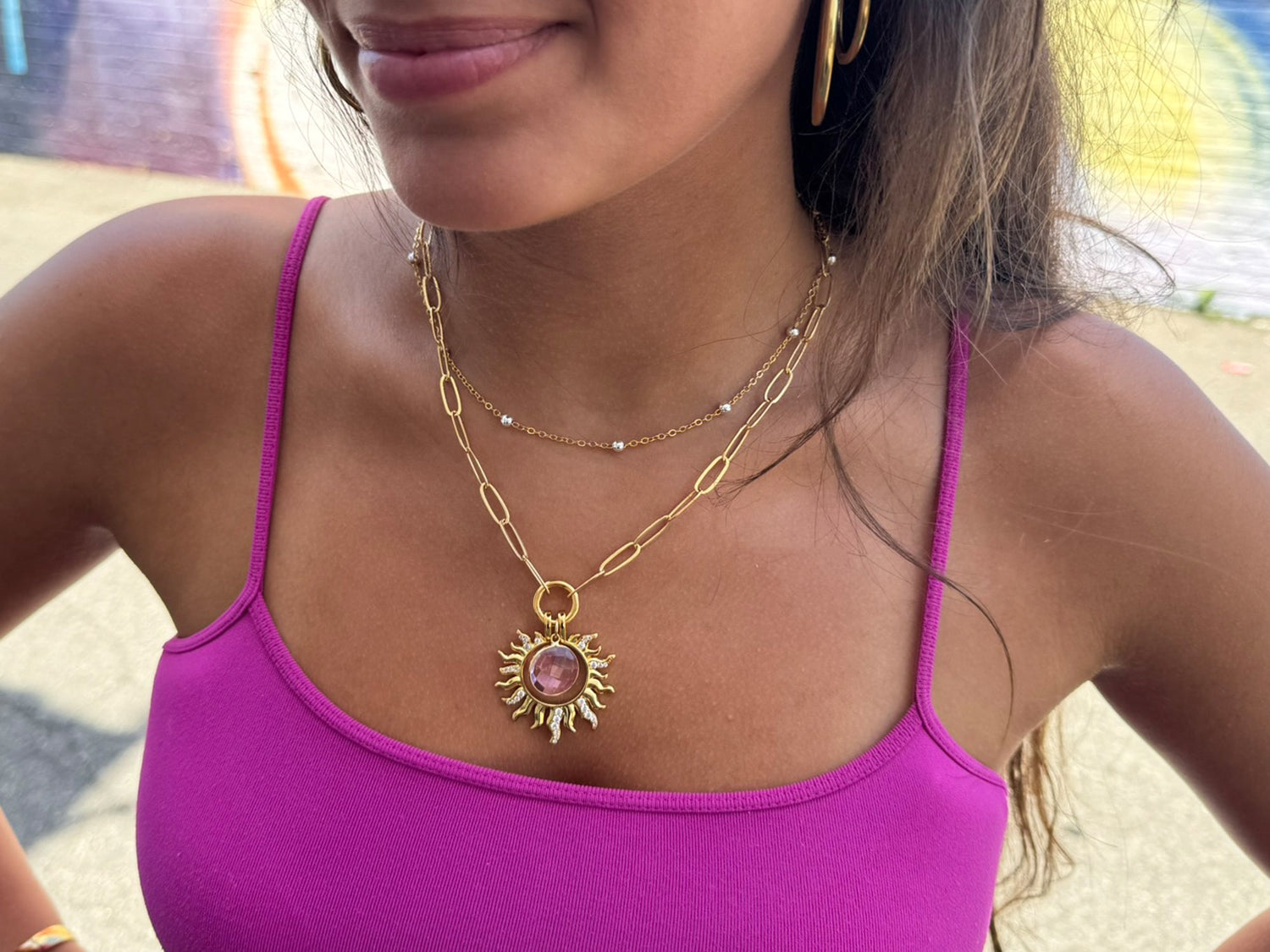 Radiant Sun Pendant | LINK, design your own