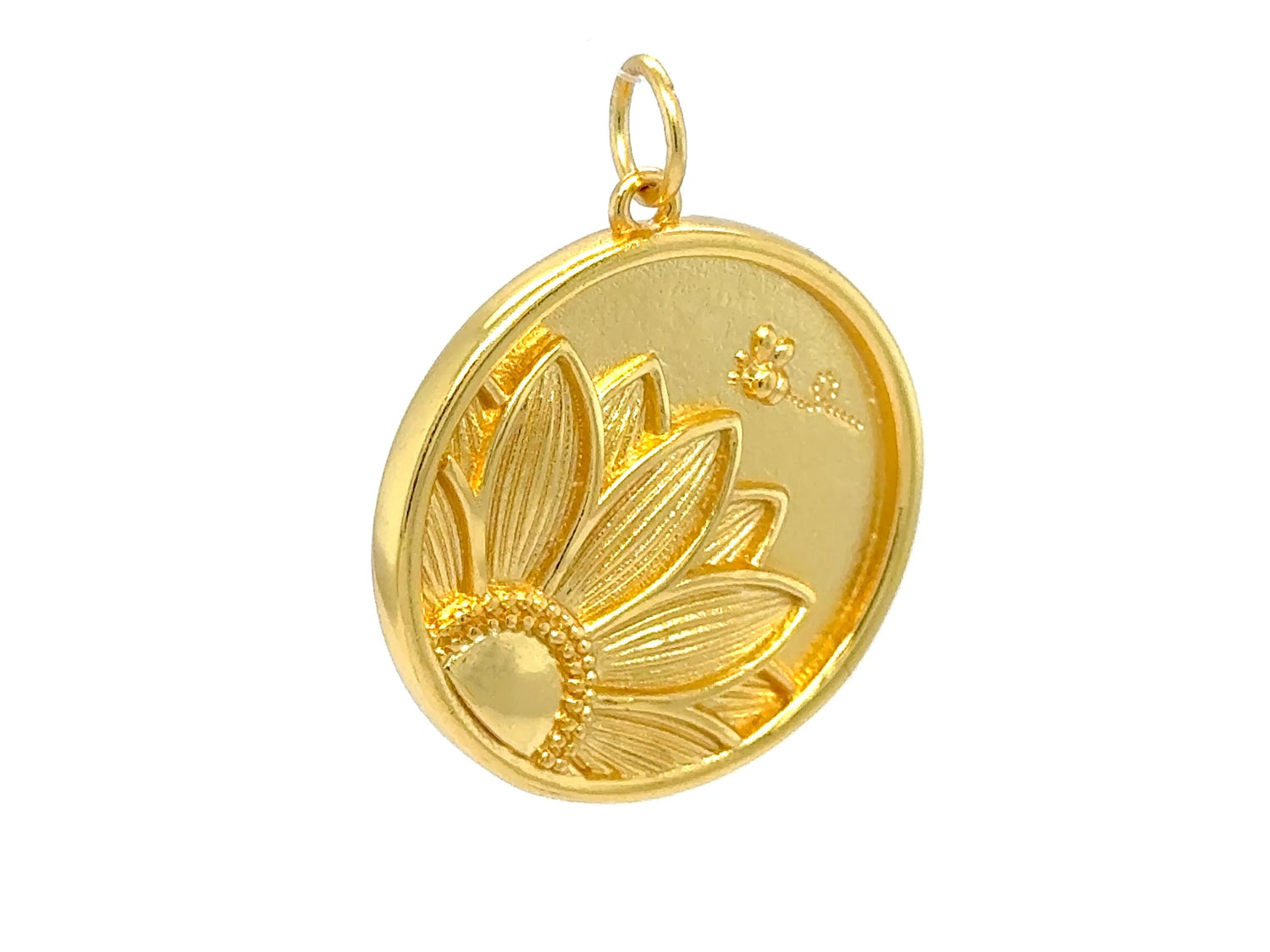 Sunny Sunflower Bee Pendant | LINK, design your own