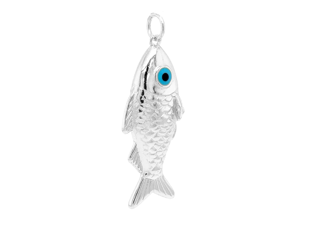 Lucky Evil Eye Fish Pendant | LINK, design your own