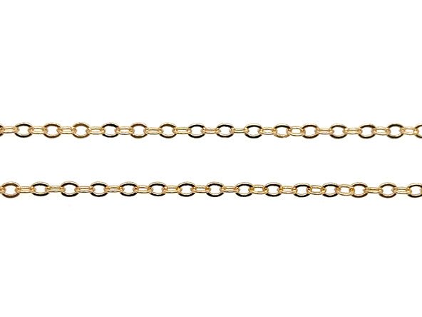Sparkling Delicate Rolo Chain | LINK, design your own