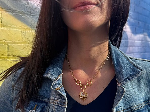 Triple Clasp Paperclip Chain | LINK, design your own