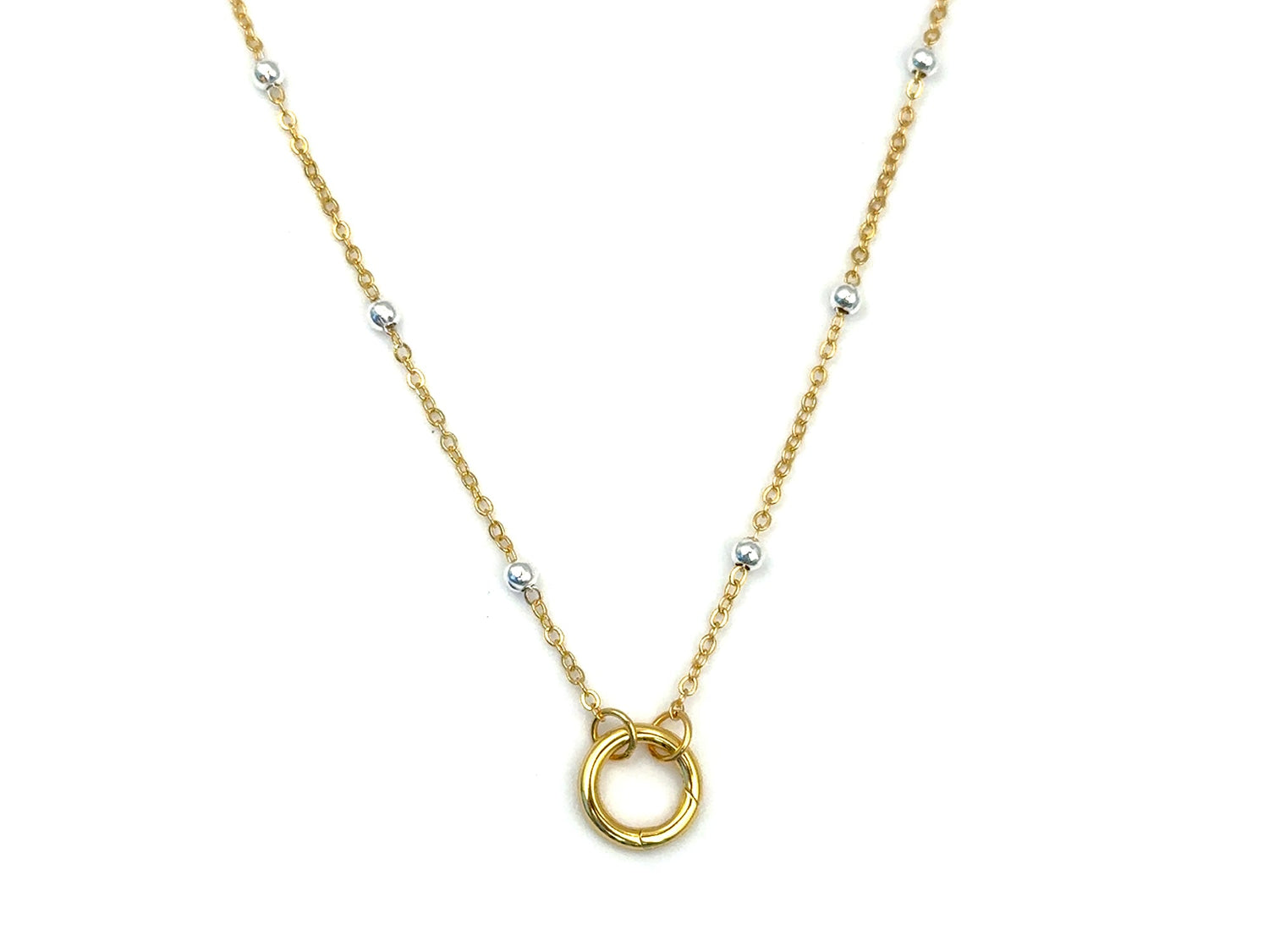 Mixed Metal Satellite Chain | LINK, design your own