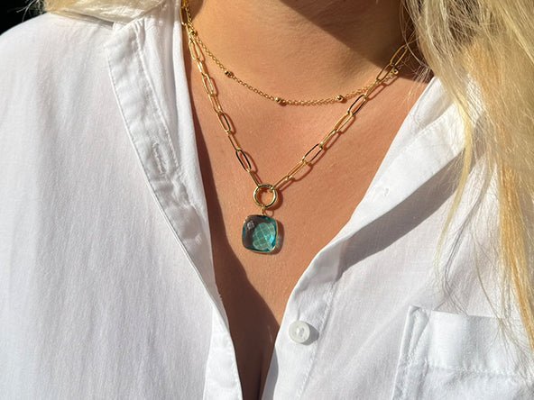 Aqua Infinity | Square | LINK, design your own