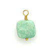 Vintage | Square Amazonite Pendant | LINK, design your own