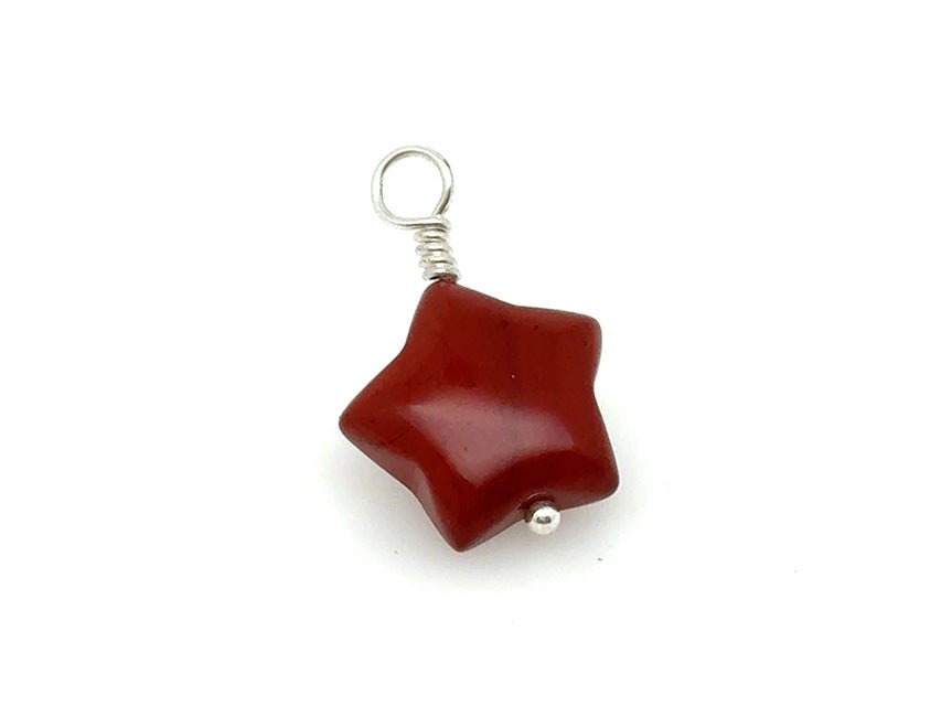 Vintage | Red Jasper Star Pendant