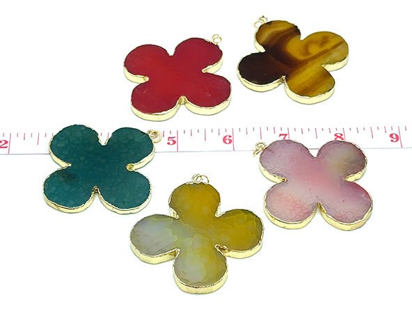 Vintage | XL Clover Quartz Pendant