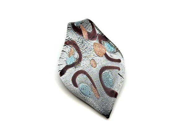 Vintage | XL Glass Teardrop Pendant