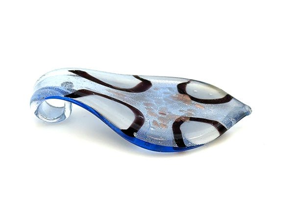 Vintage | XL Glass Teardrop Pendant