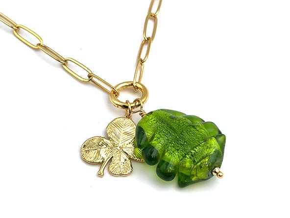 Vintage | Foil - Embedded Glass Leaf | LINK, design your own