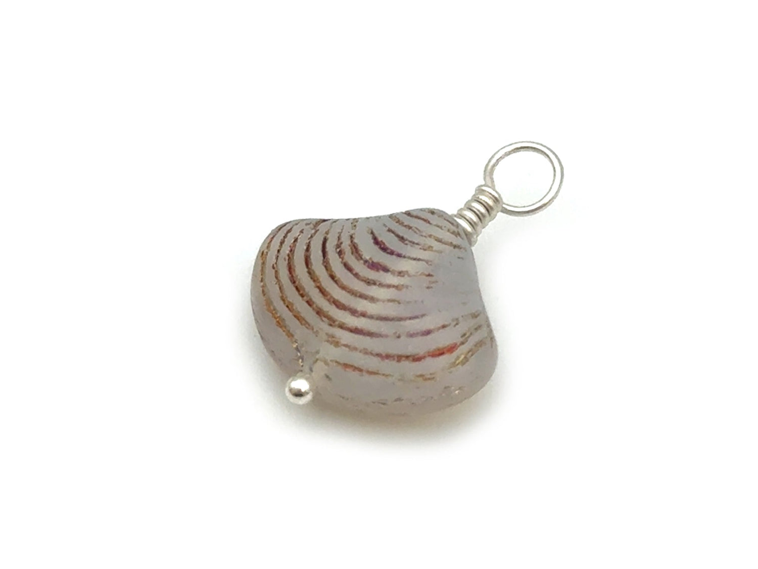 Vintage | Glass Clam Shell Pendant | LINK, design your own