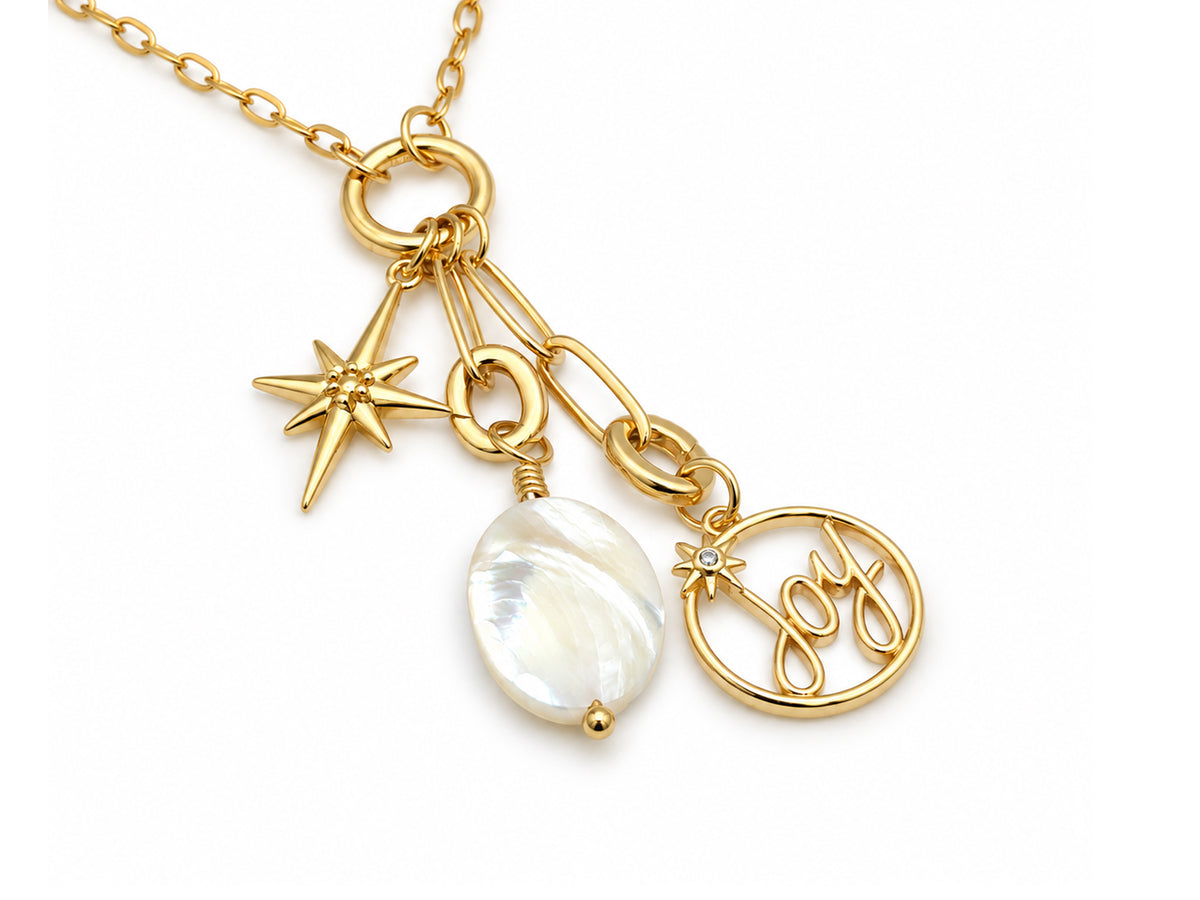 Vintage | Mother of Pearl Oval Pendant