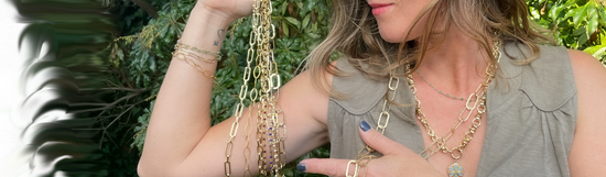 LINK Necklaces, effortless styling, every day, affordable jewelry, fashion jewelry, gold plated jewelry, link chains, link pendants, link jewelry, link gold chains