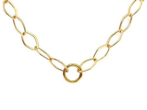 Gold Diamond Shaped Chain by LINK