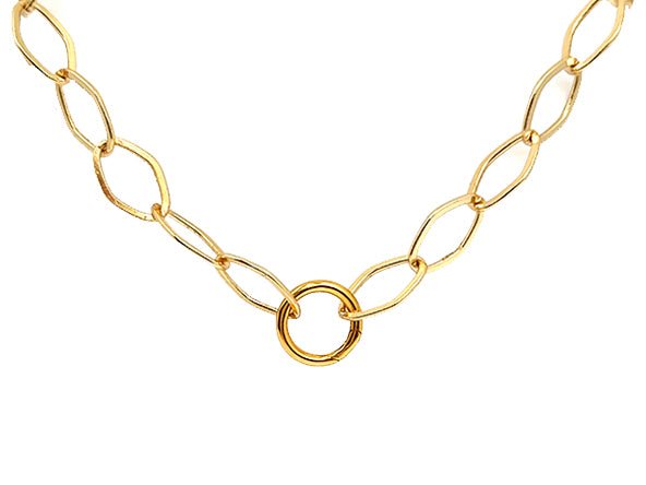 Gold Chain link With a Diamond Plated Pe buy