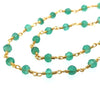 Green Onyx Rosary Chain | LINK, design your own