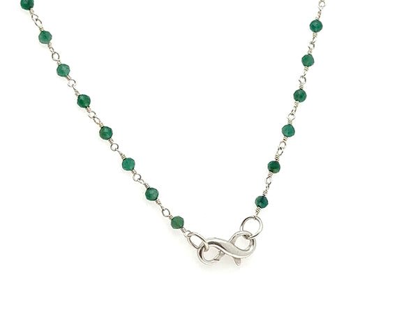 Green Onyx Rosary Chain | LINK, design your own