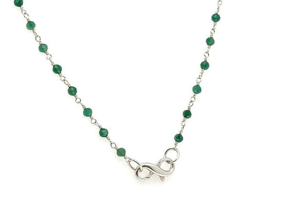 Green Onyx Rosary Chain | LINK, design your own