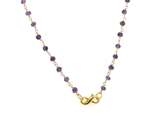 Amethyst Rosary Chain | LINK, design your own