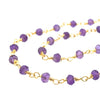 Amethyst Rosary Chain | LINK, design your own