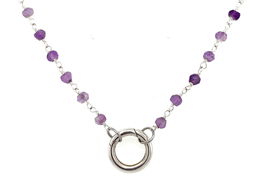 Amethyst Rosary Chain | LINK, design your own