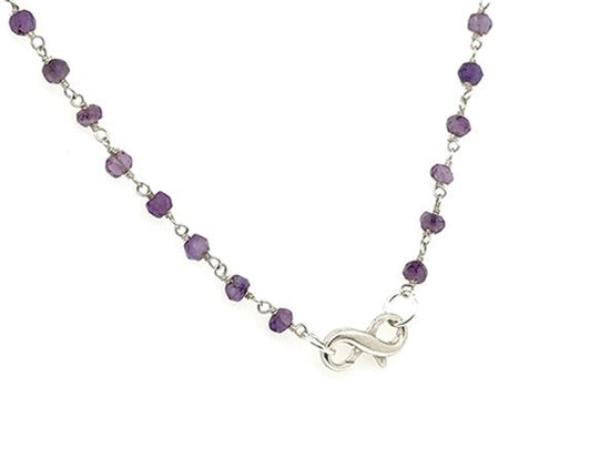 Amethyst Rosary Chain | LINK, design your own