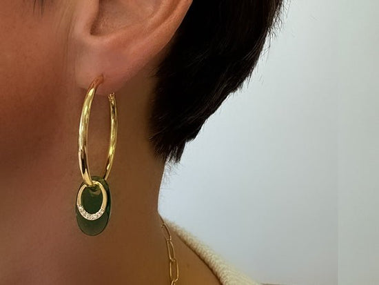 Large Hoop Earrings | LINK, design your own