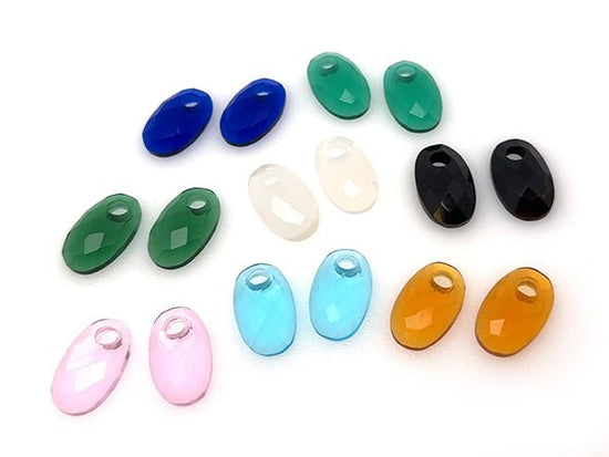 Large Colorful Teardrop Earring Charms | LINK, design your own