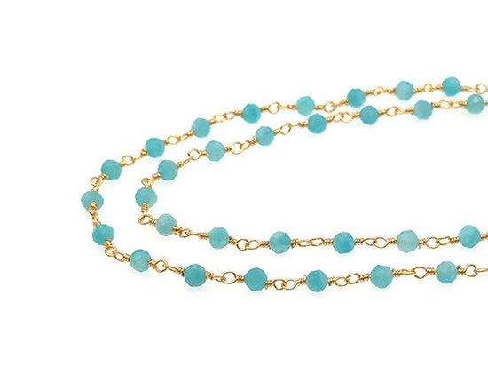 Amazonite Rosary Chain | LINK, design your own