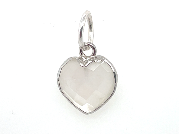 Stone Heart Charms