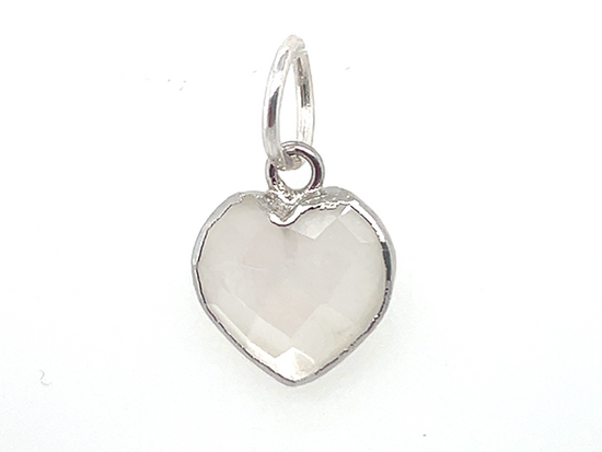 Stone Heart Charms