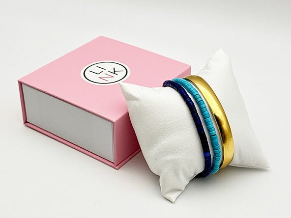 Bold Color Crush Bracelet Set | Turquoise & Lapis Lazuli