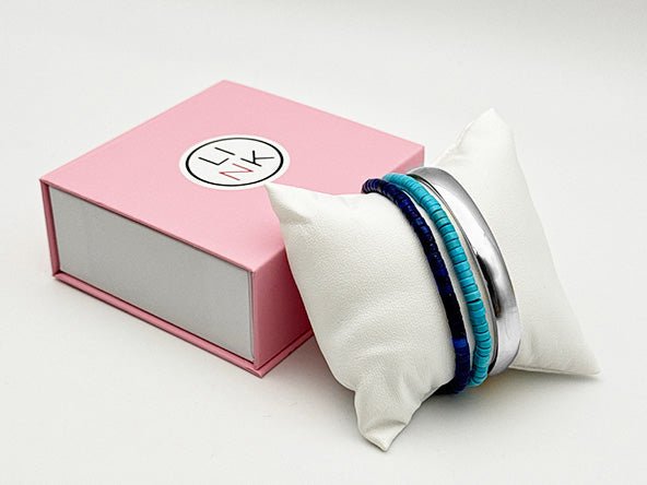 Bold Color Crush Bracelet Set | Turquoise & Lapis Lazuli