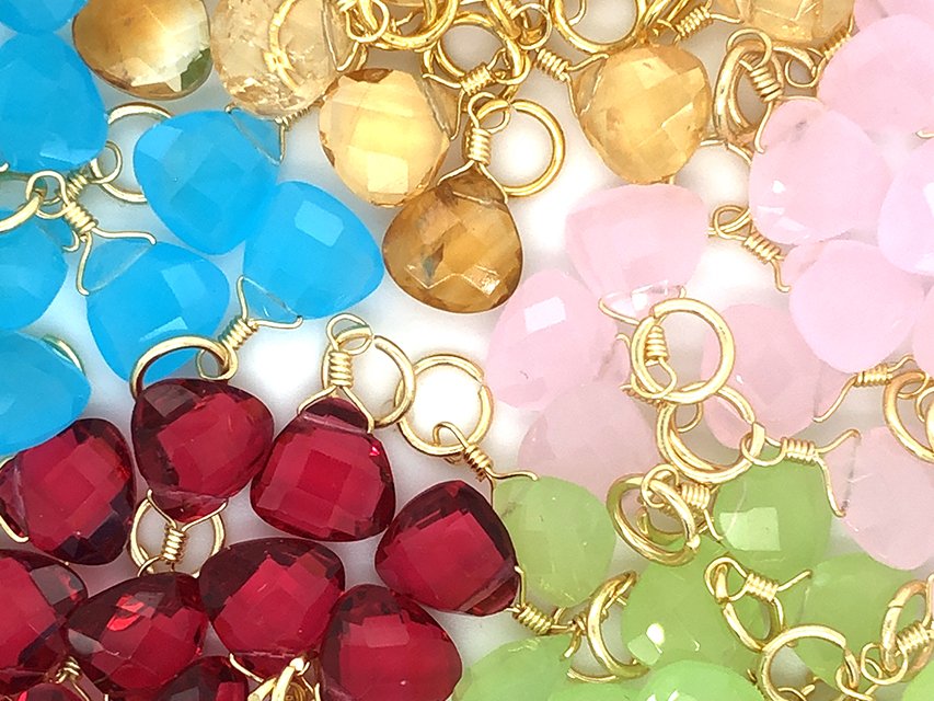 Tiny Birthstone Charm | LINK, design your own