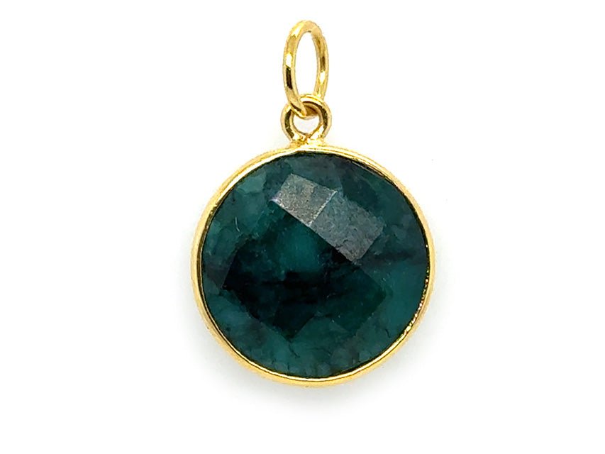 Sparkling Round Birthstone Pendants