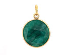 Sparkling Round Birthstone Pendants | LINK, design your own